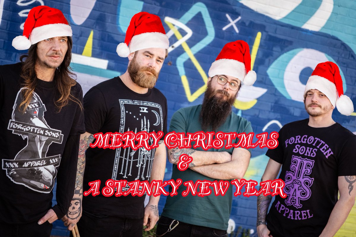 Merry Stankmas One &amp; All - what an incredible year it has been. Huge thanks once again to all our wonderful fans, friends and family.

Hope you all have a great one no matter how you celebrate.

See you on the other side.

Mick, James, Damo &amp; Ozzy