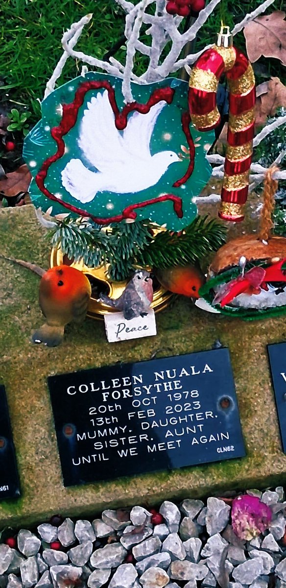 CNFLittle's tweet photo. “Merry Christmas in heaven, Loved beyond words, missed beyond measure, forever in our hearts. 🤍🎄” https://t.co/bl3hzO1Nfz