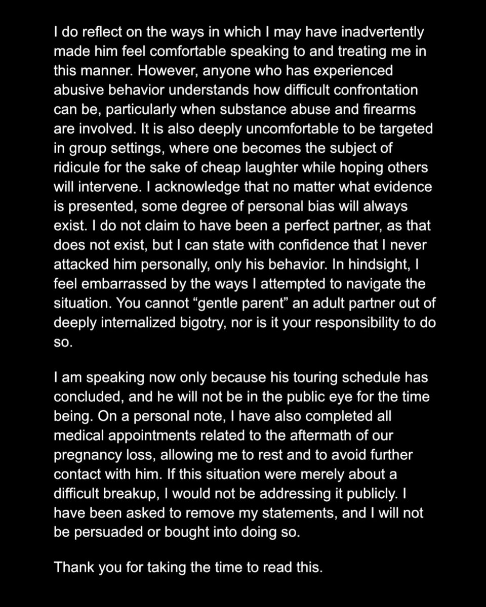 cvltqveen's tweet photo. This is my first, last, and only time replying to anything about the Reese Maslen situation. Once again- he is a hired touring musician and social media manager for the band Bilmuri. No one else has anything to do with this and I doubt they were aware. https://t.co/d2HznYrHlS