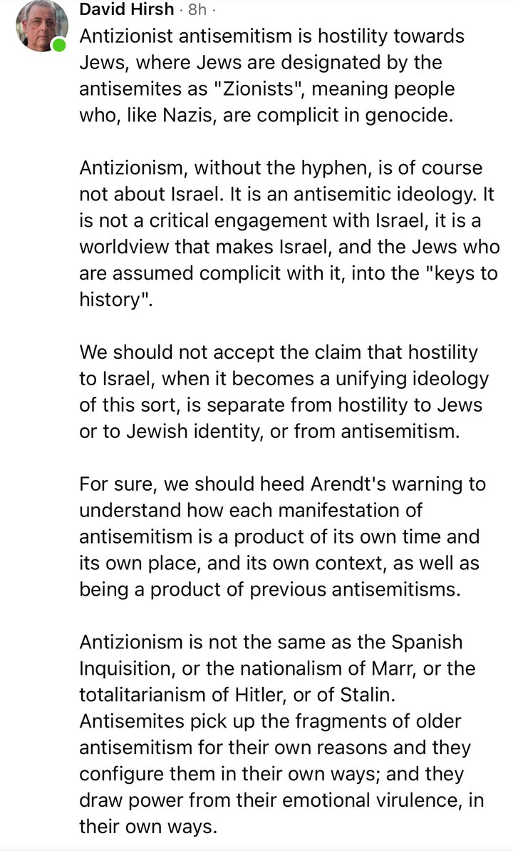 ProfDBernstein's tweet image. David Hirsch: