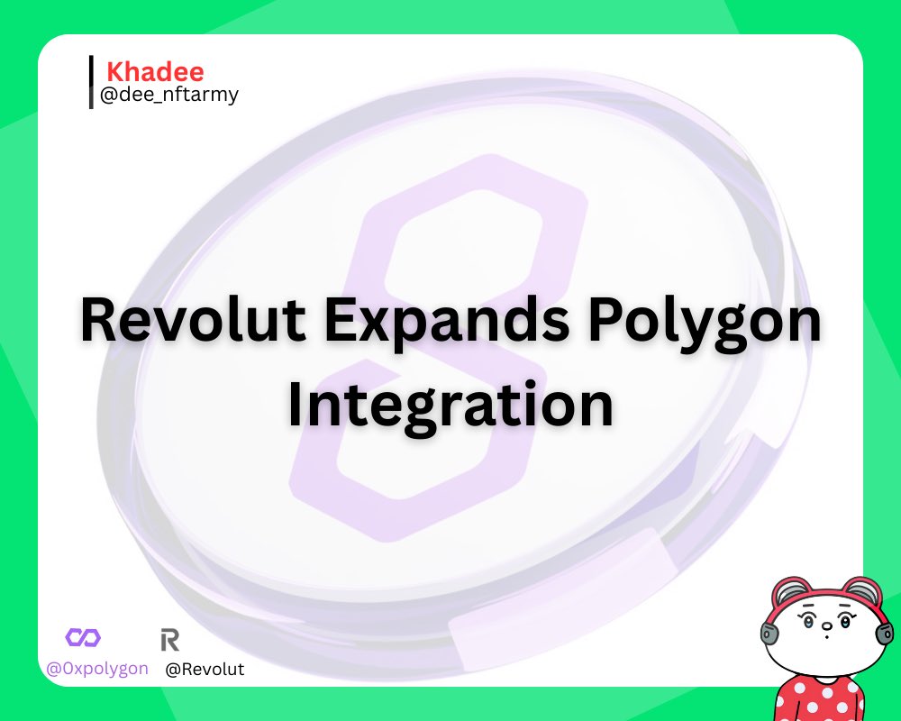 Revolut deepened its integration with @0xPolygon for stablecoin payments,  trading, and POL staking. So far, $690M+ has already moved through Polygon via  Revolut users. With over 14M crypto users across 38 countries,