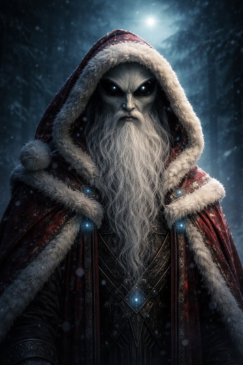 Hear me out… A Christmas movie where Santa Claus is actually a stranded extraterrestrial, and the "magic" of Christmas, his sleigh, reindeer, and elves are a screen memory to mask the reality of his advanced technology. Hollywood people hit me up. I have the whole script. 😂