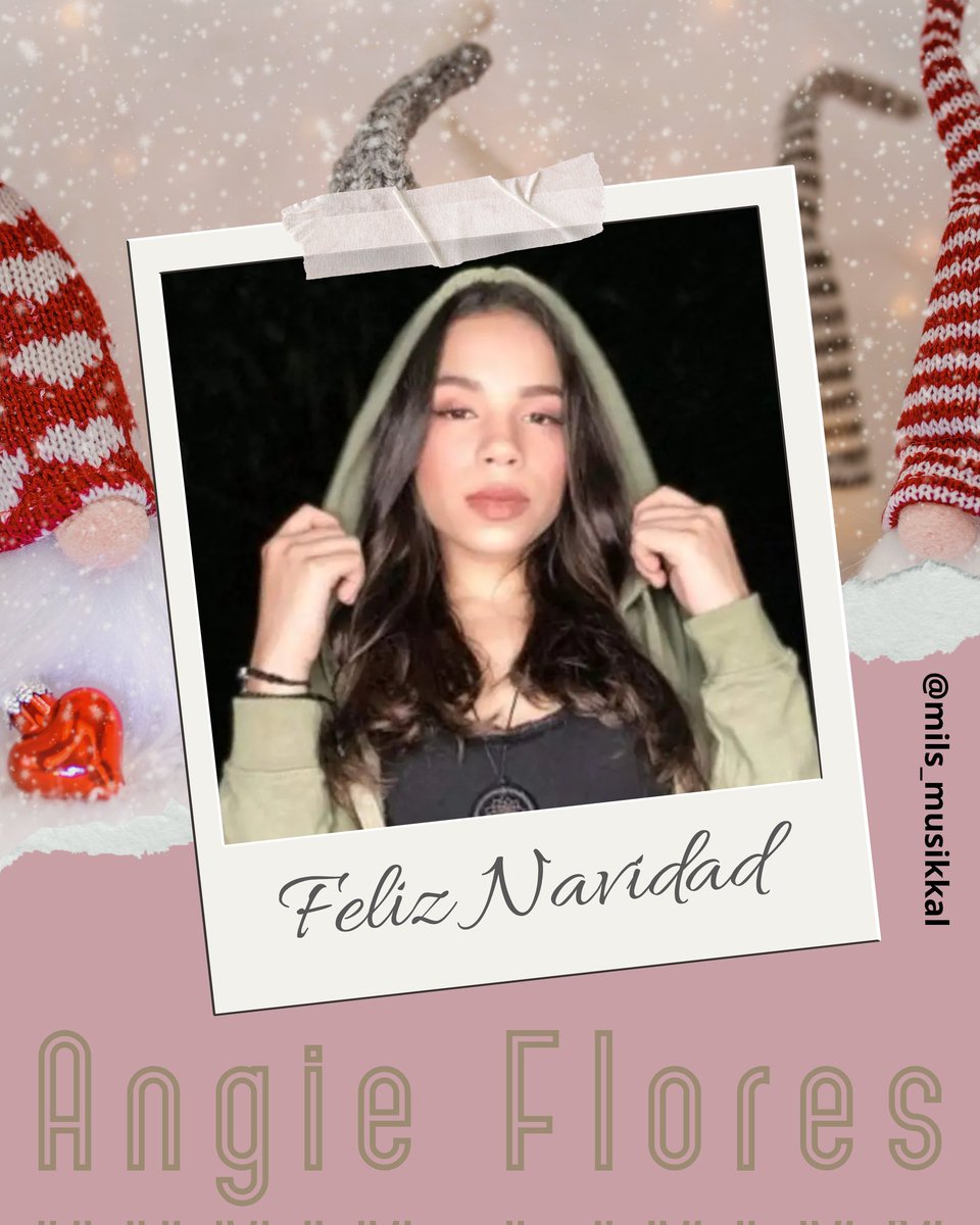 Feliz Navidad mi Queen <a href="/Angiefloreshn/">Angie Flores 💙🎶💜</a> 🎅
Que hoy te rodee el amor de quienes creen en ti y celebran tu fuerza, tu voz y tu autenticidad. Gracias por inspirar con tu luz y tu corazón. Te deseo una Navidad llena de bendiciones ❤️