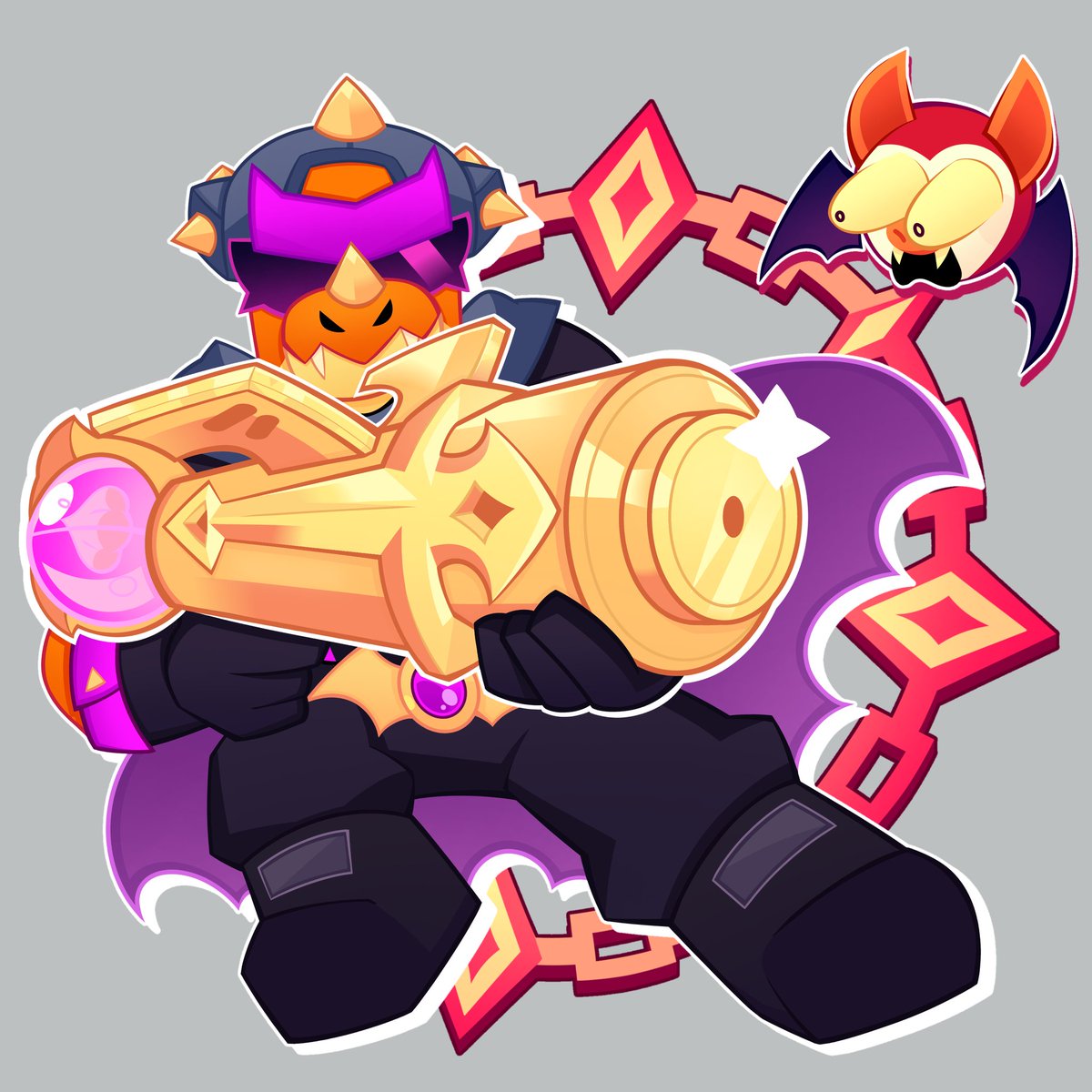 hharkov_'s tweet photo. Vampire Hunter Pierce (and Chromas) art for #BrawlDex 🦇

#BrawlStars #BrawlStarsArt #Christmas https://t.co/epMxRpmxr8