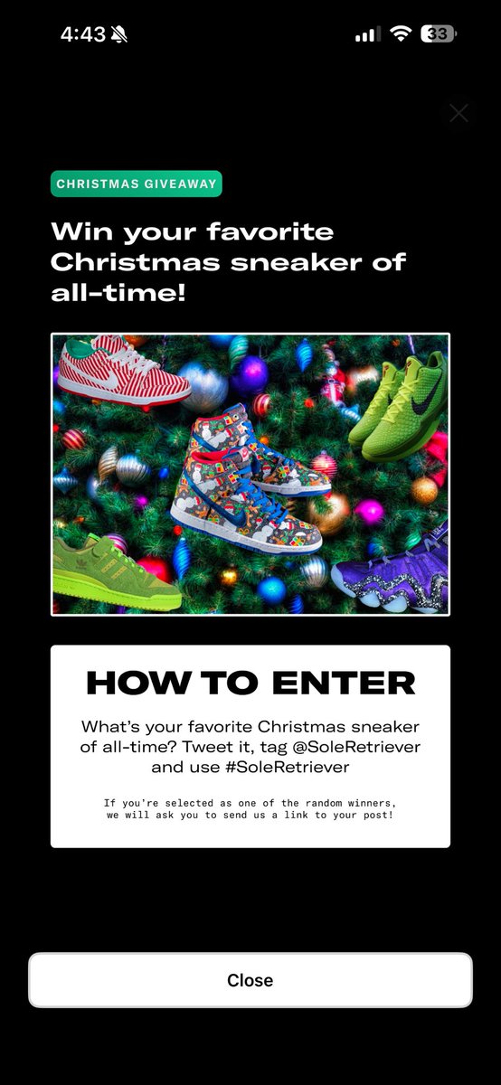 CalebGersdorff's tweet photo. Hands down kobe grinches @SoleRetriever #soleretriever https://t.co/nyTk2fh124
