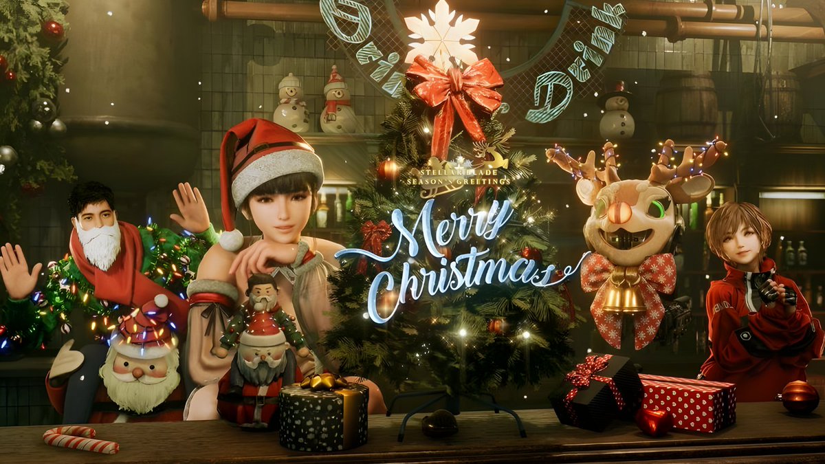 ShiftUpWorld's tweet image. Merry Christmas fellow gamers! 🎄🌟

#StellarBlade #Christmas2025
