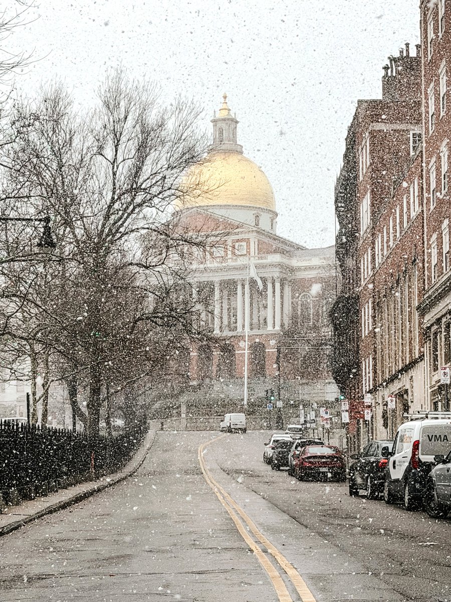 It's snowing on Christmas Eve in Boston.

🤍

📷: <a href="/lenamirisola/">Lena Mirisola</a>