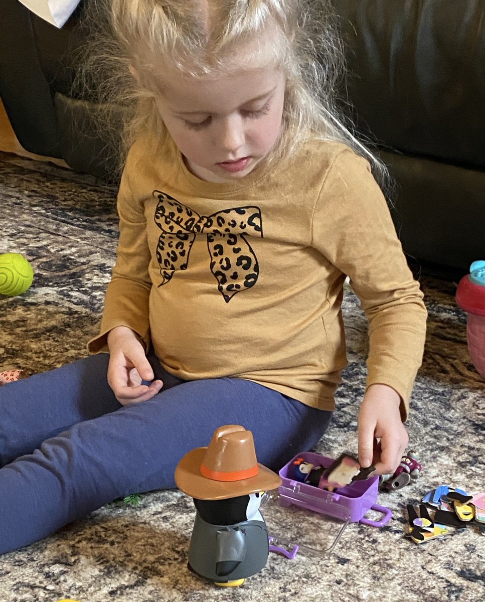 All this time later, the <a href="/pudgypenguins/">Pudgy Penguins</a> &amp; <a href="/LilPudgys/">Lil Pudgys</a> toys are still in her top favorites to play with. 

HT to <a href="/LucaNetz/">Luca Netz 🐧✳️</a> 🤜🤛