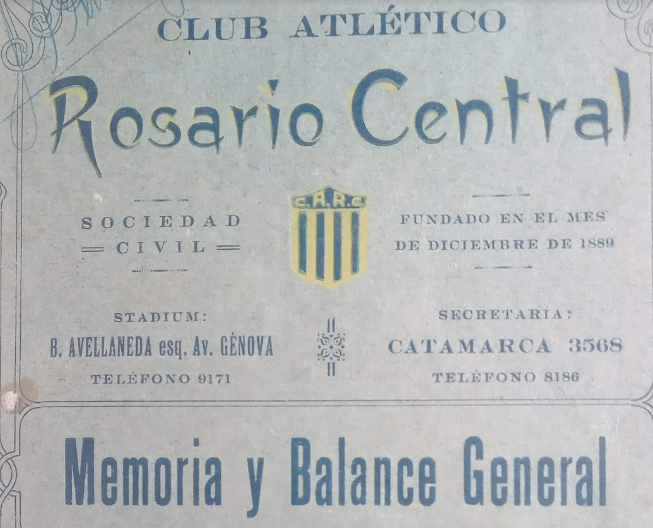 CGermanAlarcon's tweet photo. 1929 - Escudo más antiguo de ROSARIO CENTRAL
Bordes amarillos, cuatro franjas azules y las siglas CARC con puntos en cada letra. https://t.co/BVPk0MJz2q
