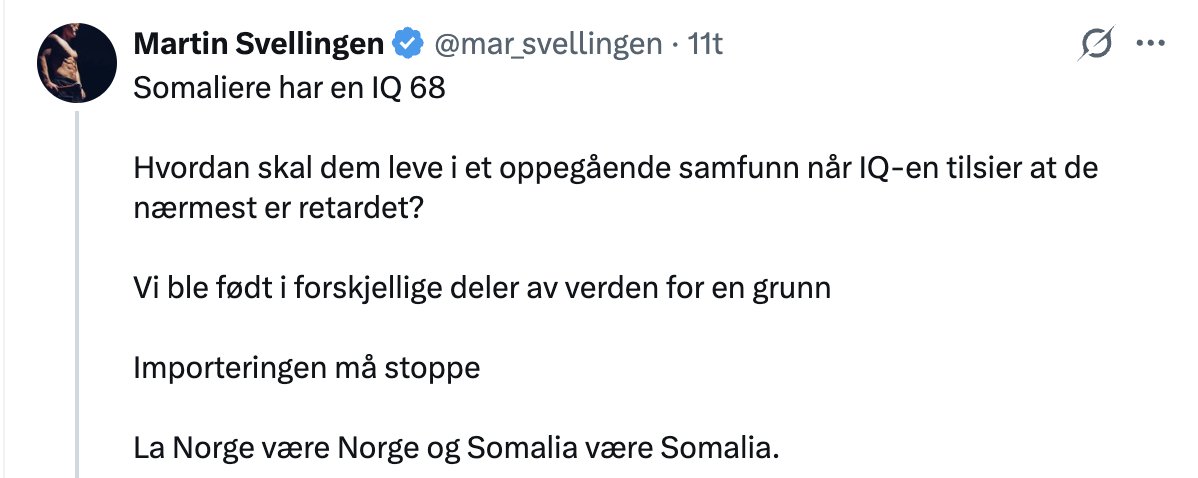 Knut Helge Mowinckel tweet media
