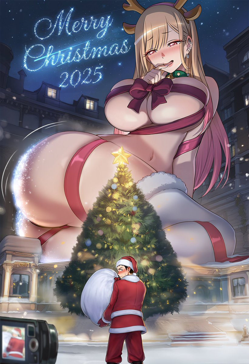 Merry Christmas everyone!
Hope you guys are having a fantastic time, and as is tradition I have come with my own present...Another huge Marin >:)
More surprises before the end of the year too, stay tuned!
#giantess #巨大娘 #その着せ替え人形は恋をする #MyDressUpDarling