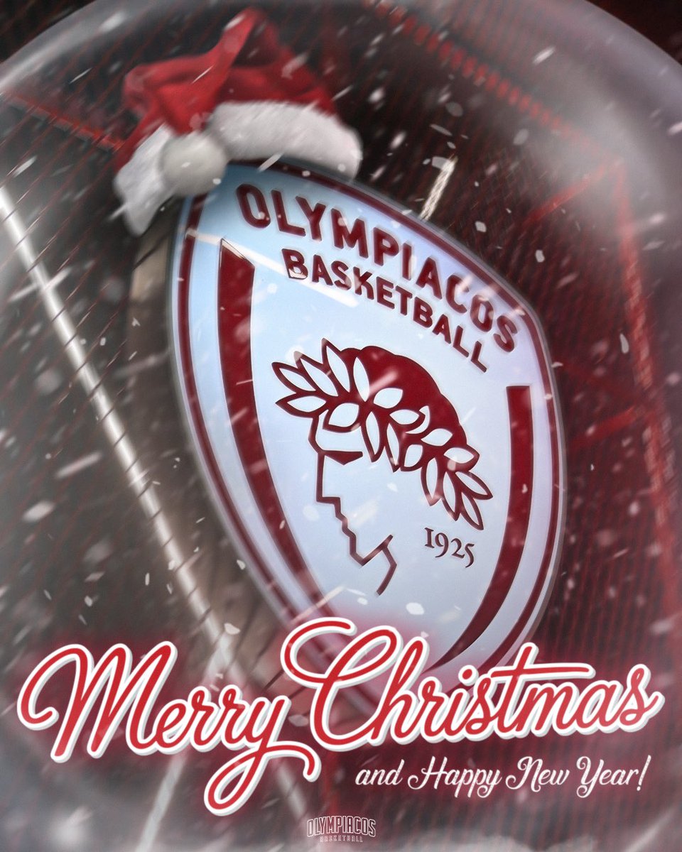 Olympiacos_BC's tweet image. 💫🎄Θερμές ευχές για Καλά Χριστούγεννα, γεμάτα γαλήνη και χαρά.

✨✨✨✨✨✨✨✨✨✨✨✨

💫🎄Warmest wishes for a Merry Christmas filled with peace and happiness.

#OlympiacosBC