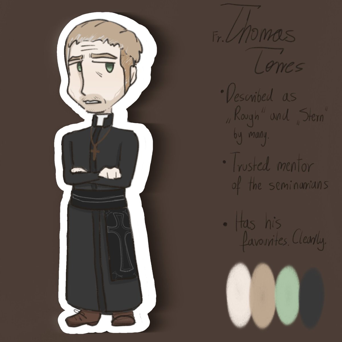 Heyyet2137's tweet photo. Short oc info sheets, wow,finally actually something about lore!!!!! #artmoots #priestoc #ocposting #digitalartist #priest https://t.co/cedsUvXarL