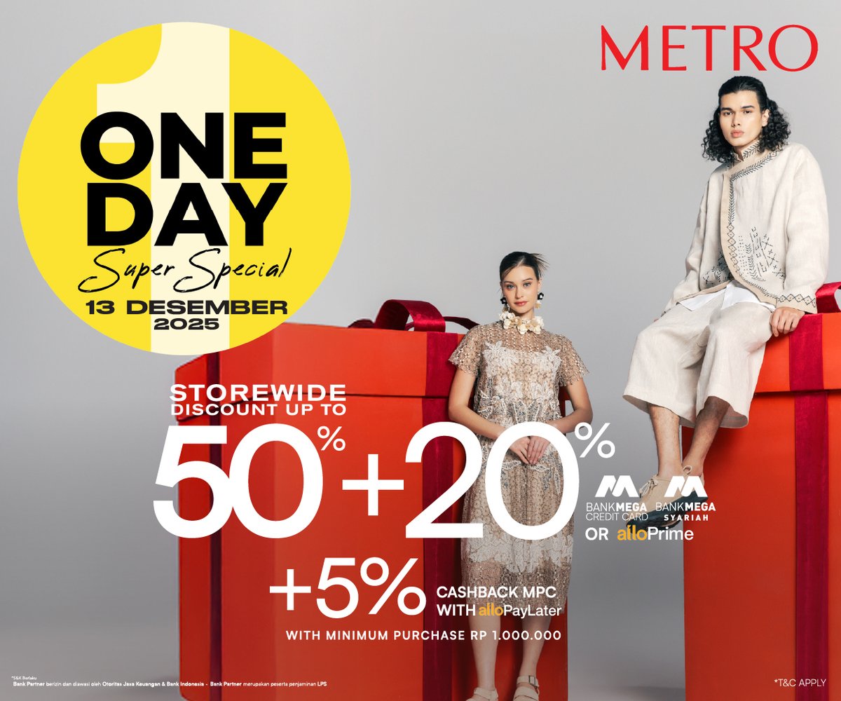 METRO Dept. Store tweet media