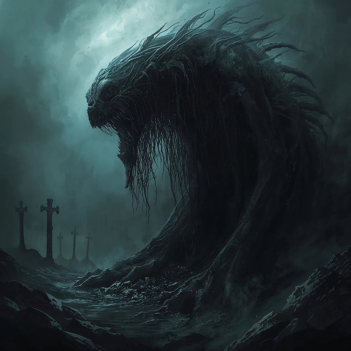 Dblkrose_BSP's tweet photo. @starcominf Its mouth isn’t an opening—it’s a horizon.
A field of nameless graves. The land rises like an immune response.
Read The GraveMaw → https://t.co/b7g2oNsO2n
#DarkFantasy #HorrorFiction #IndieAuthor https://t.co/J7hTTWEzYH