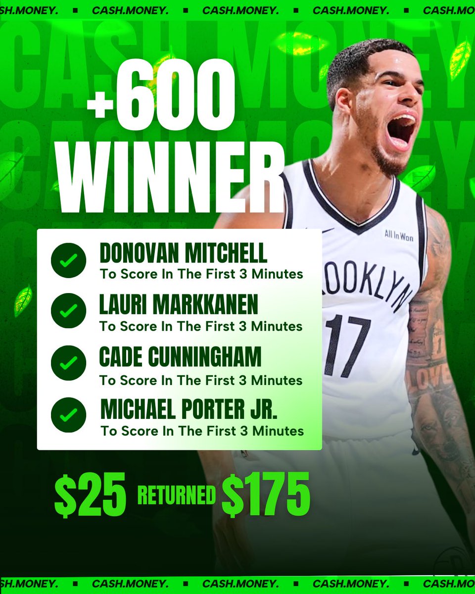 Cody Brown Bets tweet media