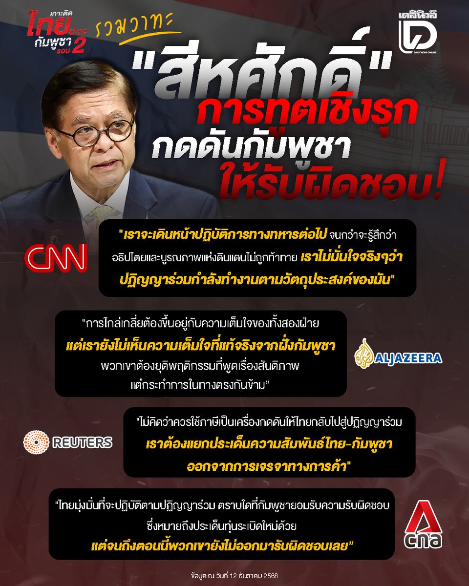 กต.ยุคนี้คือทำงานสมศักดิ์ศรีกต.มาก นี่คือยุคที่กต.โดดเด่นเป็นงานที่สุด คือไม่รู้จะอวยยังไง นอกจากดีมาก เยี่ยมจริงๆ ในสถานการณ์แบบนี้ได้ท่านสีหศักดิ์มานับว่าเป็นบุญของคนไทย ลืมกต.ยุคก่อนหน้าไปได้เลย