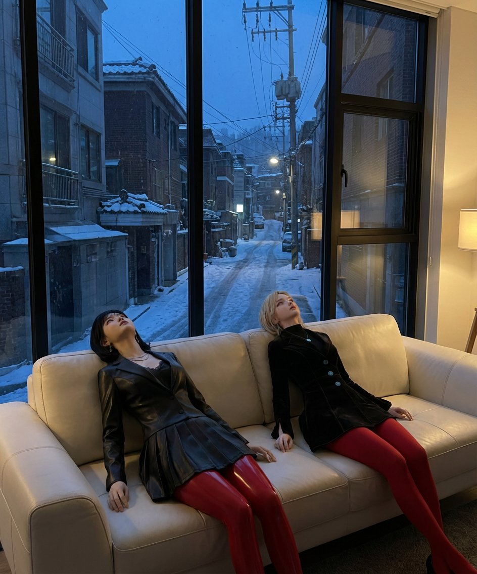 아침까지 달린 자매님들의 최후