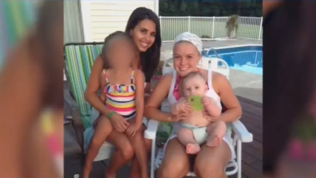 HollywoodLANews's tweet image. To all those who insist that Bruna Ferreira and Karoline Leavitt did not know each other, CNN just aired not only an interview with Bruna, but also showed a photo of the two women together at a pool party.