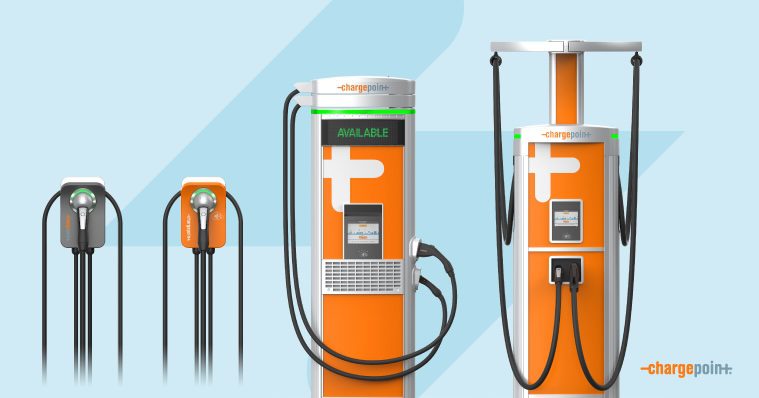 EVMagazine1's tweet photo. All new ChargePoint hardware now supports the Plug &amp; Charge seamless EV charging standard - https://t.co/6Ks6Fp83jc https://t.co/39uN6hdcH7