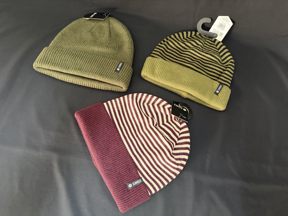 info42648043's tweet photo. 【STANCE 年末 SALE】
帽子も少しだけご用意致しました
STANCE【BEANIE】
カラー:
左奥→ICON 2 OLIVE
右奥→SHIPSTERN GREEN
手前→SHIPSTERN WINE
サイズ:フリー
税込定価4,950円が
なんと半額50%OFFの税込2,475円‼️
#すみれスポーツ #スタンス #スタンスソックス #stance #stancesocks #mlb https://t.co/TnDqIPuB79