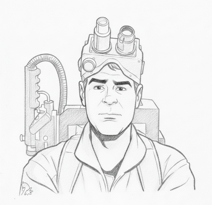 JB_Studios23's tweet photo. Ghostbusters @dan_aykroyd as Ray Stantz #ghostbusters #danaykroyd #raystantz #sketchbookpro If you like what you see please like and repost. https://t.co/VRMzk0im76