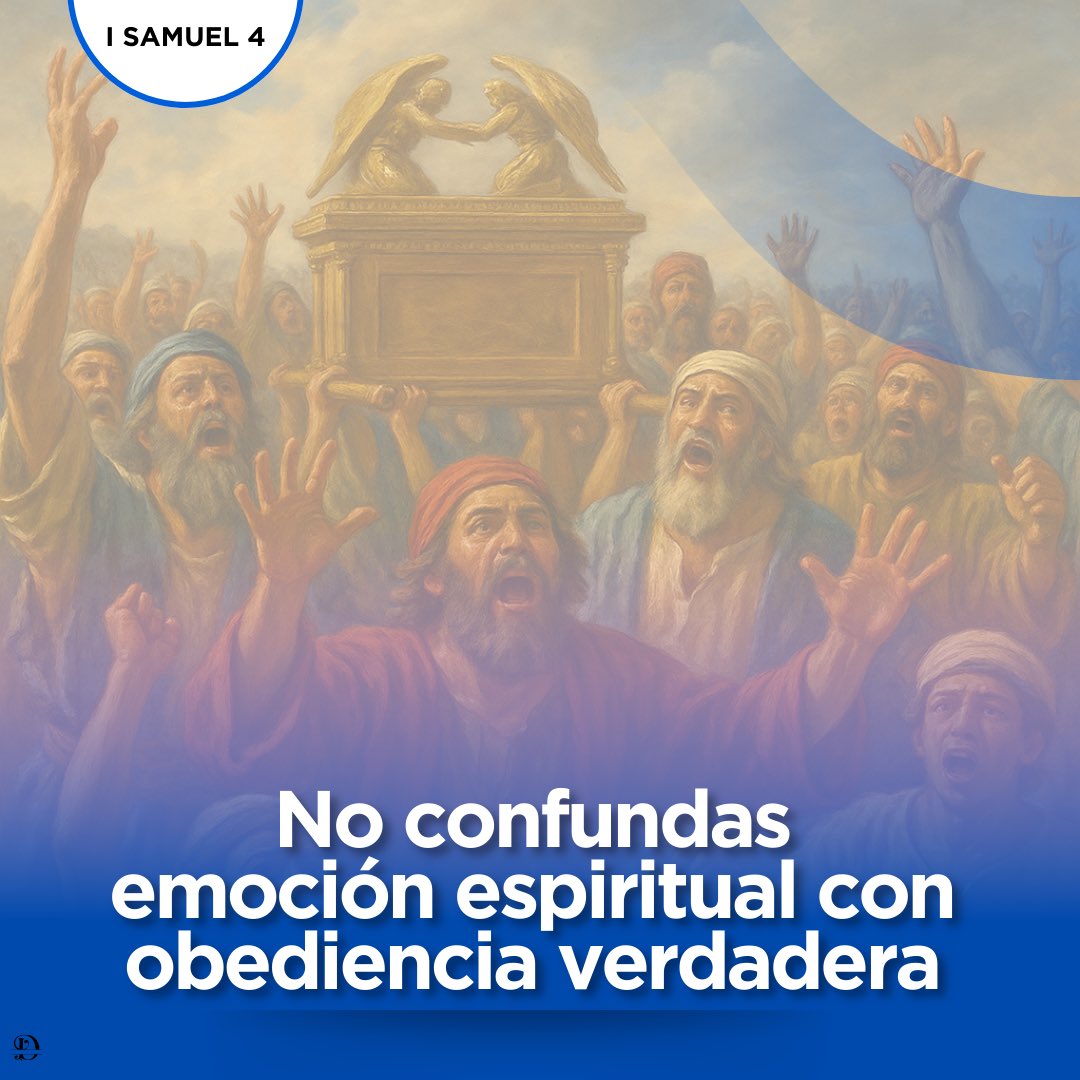 El pueblo celebró con gritos cuando llegó el arca, pero no hubo arrepentimiento ni cambio de corazón. 💔 Confiaron más en el símbolo que en la presencia viva de Dios. 

No confíes en símbolos… vuelve a depender de Dios 🙏🏼🙌🏼

#primerodios #godfirst #onevoice27