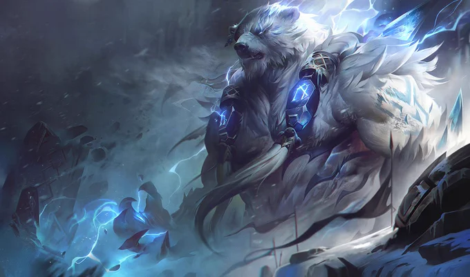 Volibear buff: - W AD ratio increased from 100% to 110%