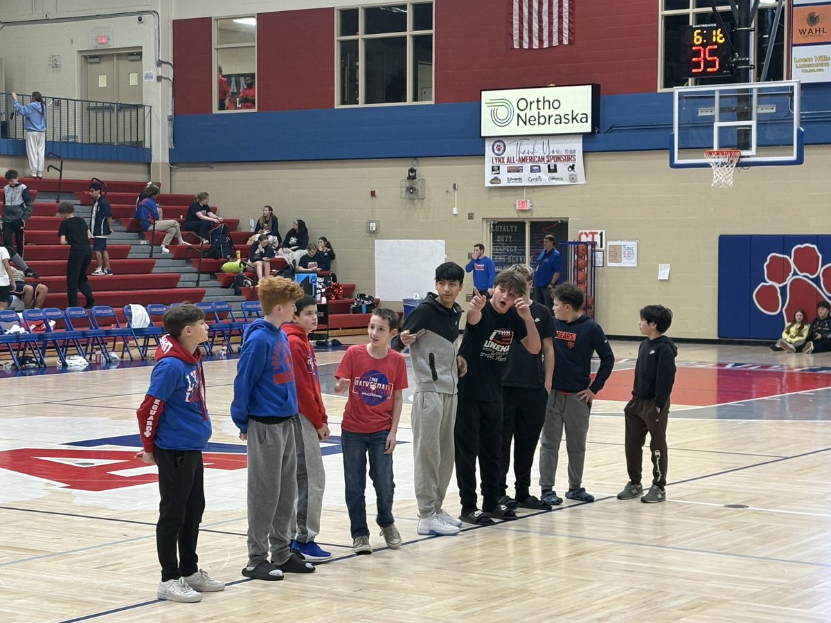 Thanks <a href="/ALHSathletics/">Council Bluffs Abraham Lincoln Lynx</a> for recognizing the <a href="/Kirn_MS/">Kirn Middle School</a> boys basketball team! It’s ALways a great day to be a Lynx, #theLYNXway!