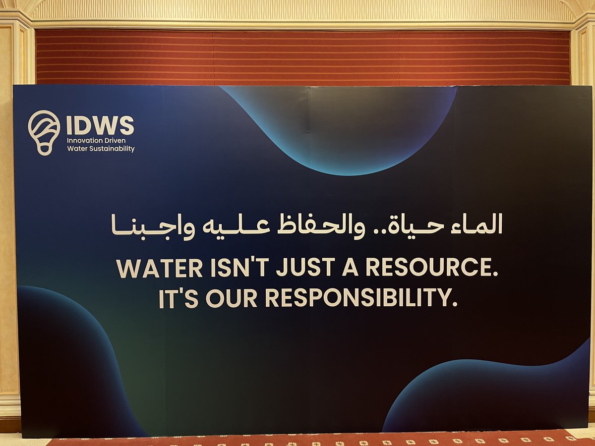 RaheemaJavid's tweet image. IDWS 2025 reinforced that innovation = technology + policy + knowledge. Proud to see this strategic transformation coming to life thanks to @Idwscom !

#WaterSustainability #PredictiveModeling #NeurosciencePolicy #KAUST #Jeddah #Vision2030