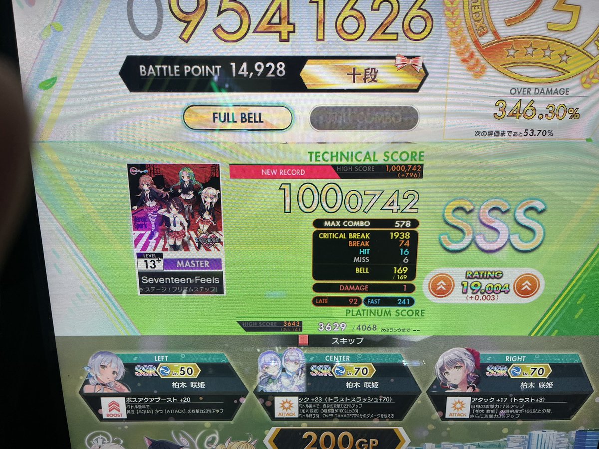 Seventeen Feelsギリ鳥