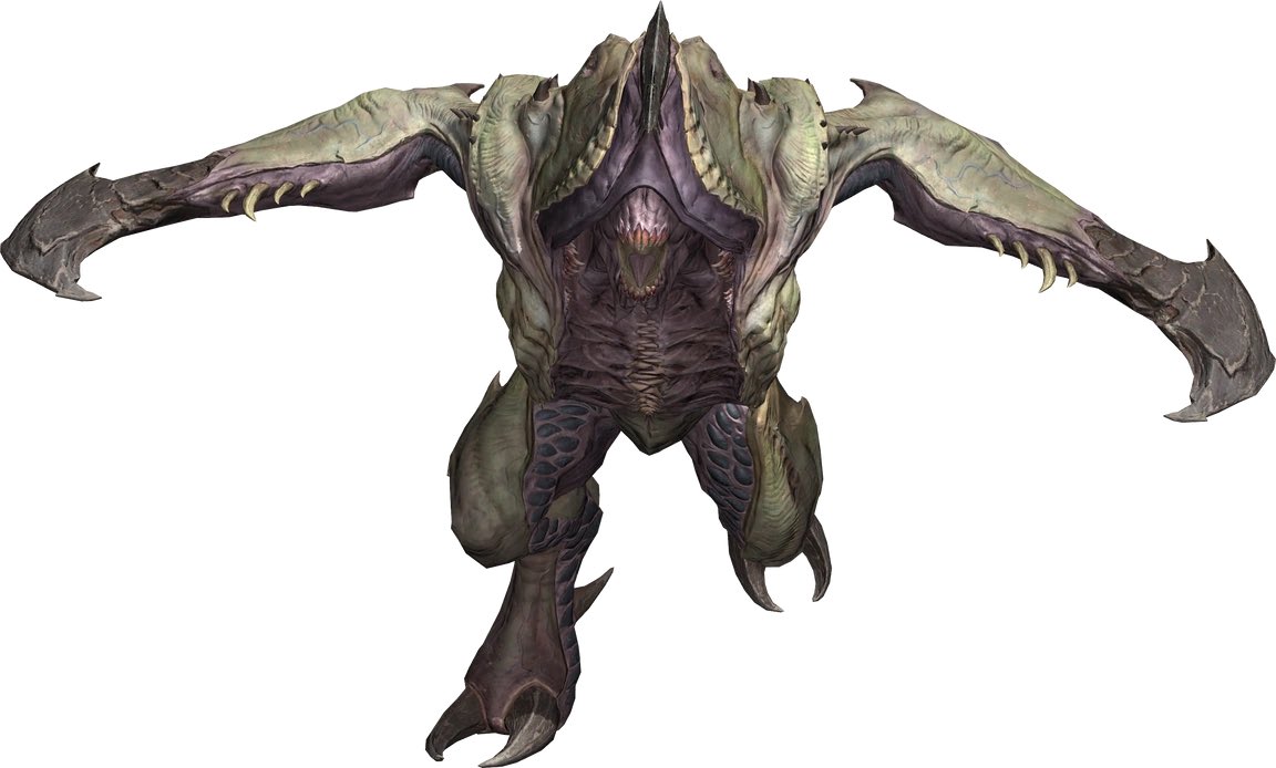 DailyFPSEnemies's tweet image. Today’s FPS enemy is the Cosmic Baron from Doom: The Dark Ages!