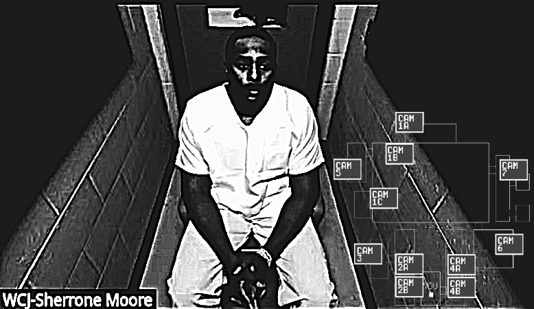 They got Sherrone Moore sitting there like he in FNAF😭