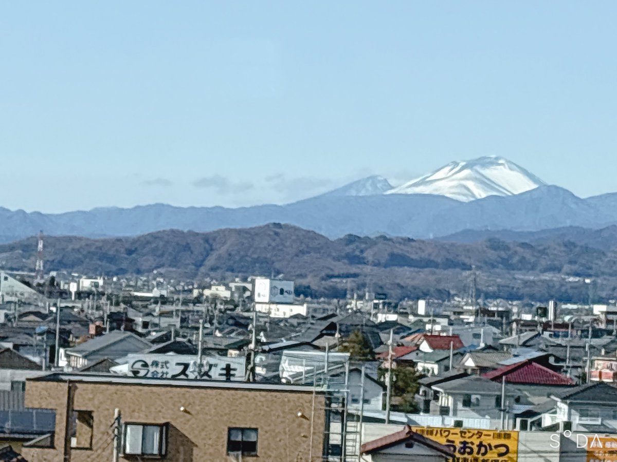 北陸新幹線🚅雪山が綺麗〜❄️☃️