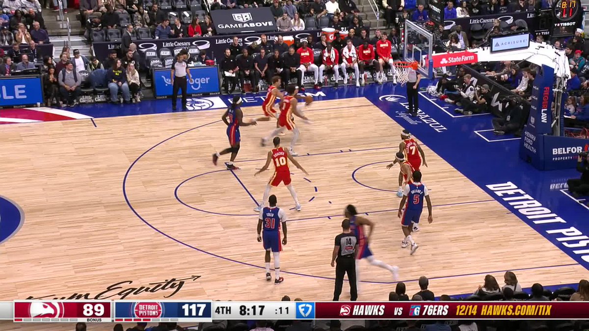 Jalen Johnson has recorded his 3rd triple-double in a row!