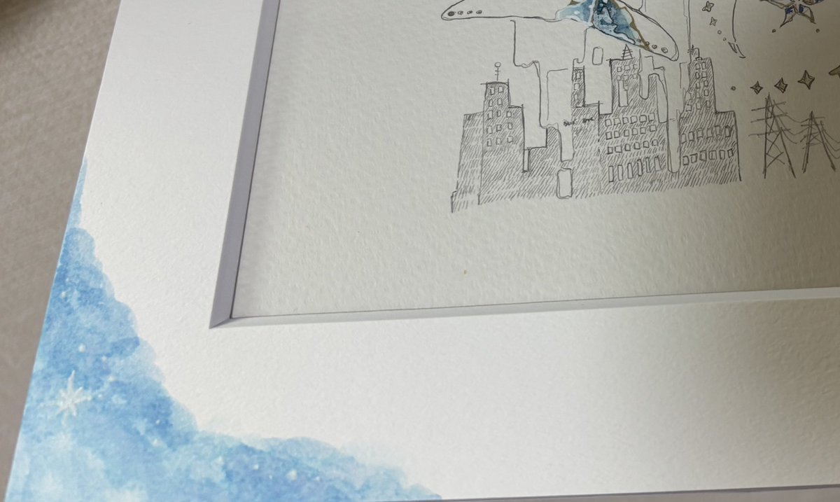 新しい絵持っていきます

クジラ展、本日最終日です。