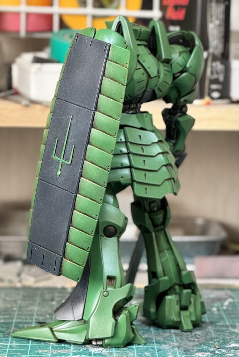 ボークス 1/144 SAV ベルリンSR1 グリーンタイプ完成です 自分用なので