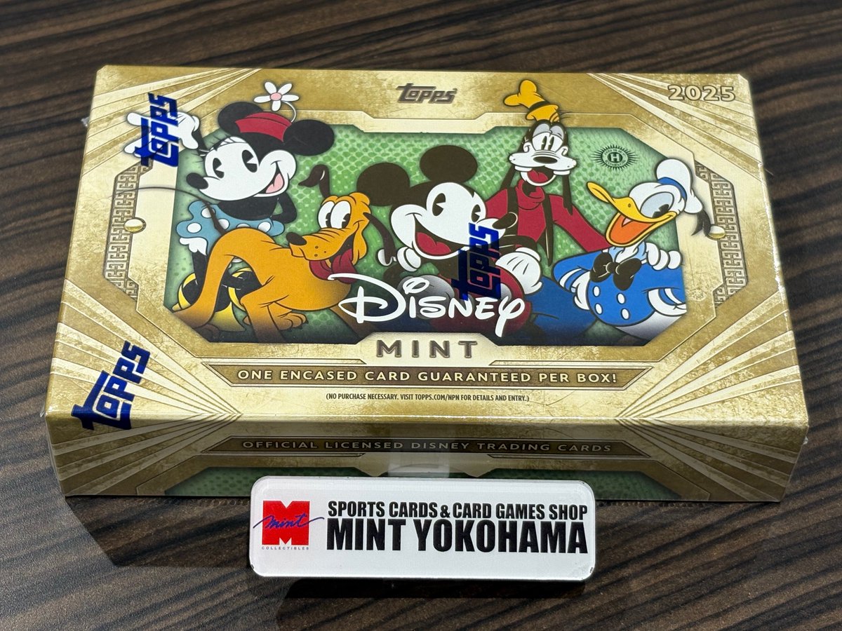 本日入荷新商品！】 「2025 TOPPS MINT DISNEY HOBBY」 ディズニーの
