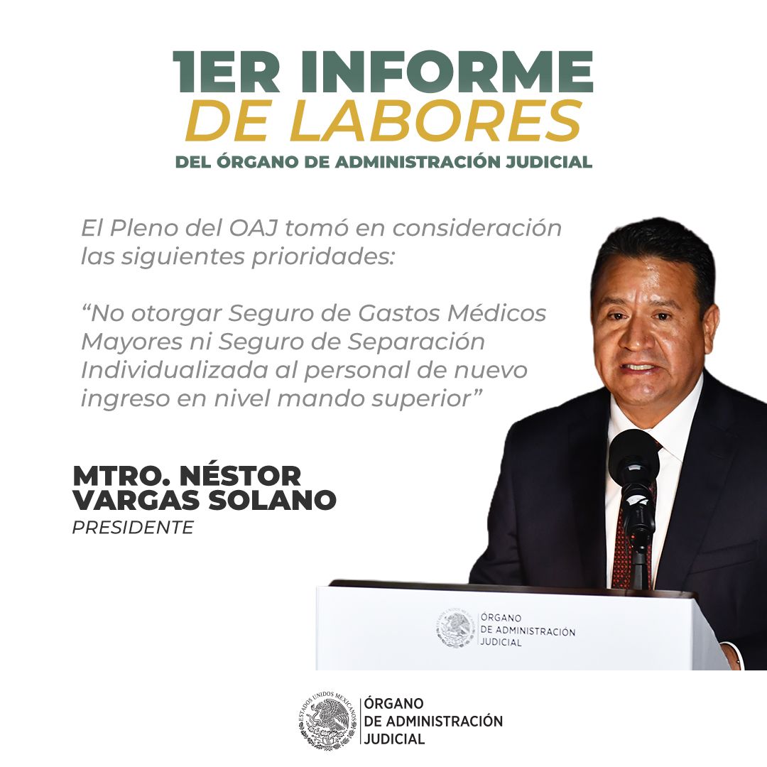 Te compartimos de nuevo la presentación del 1er Informe de Labores del #OAJ

📲 goo.su/8uoh2LC
#1erInformeOAJ #InformeNuevoPJF