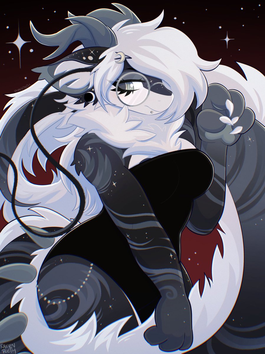 ramenteeth's tweet image. Portrait comm for Riku ✨