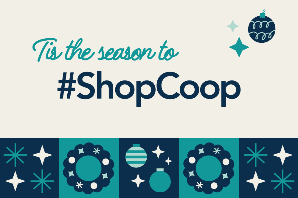 This holiday season, support an inclusive, democratic and equitable economy by shopping at your local co-op! Whether you’re looking for a special gift or the perfect ingredients for a holiday meal, you can find it at a co-op. #ShopCoop bit.ly/3MwHro9