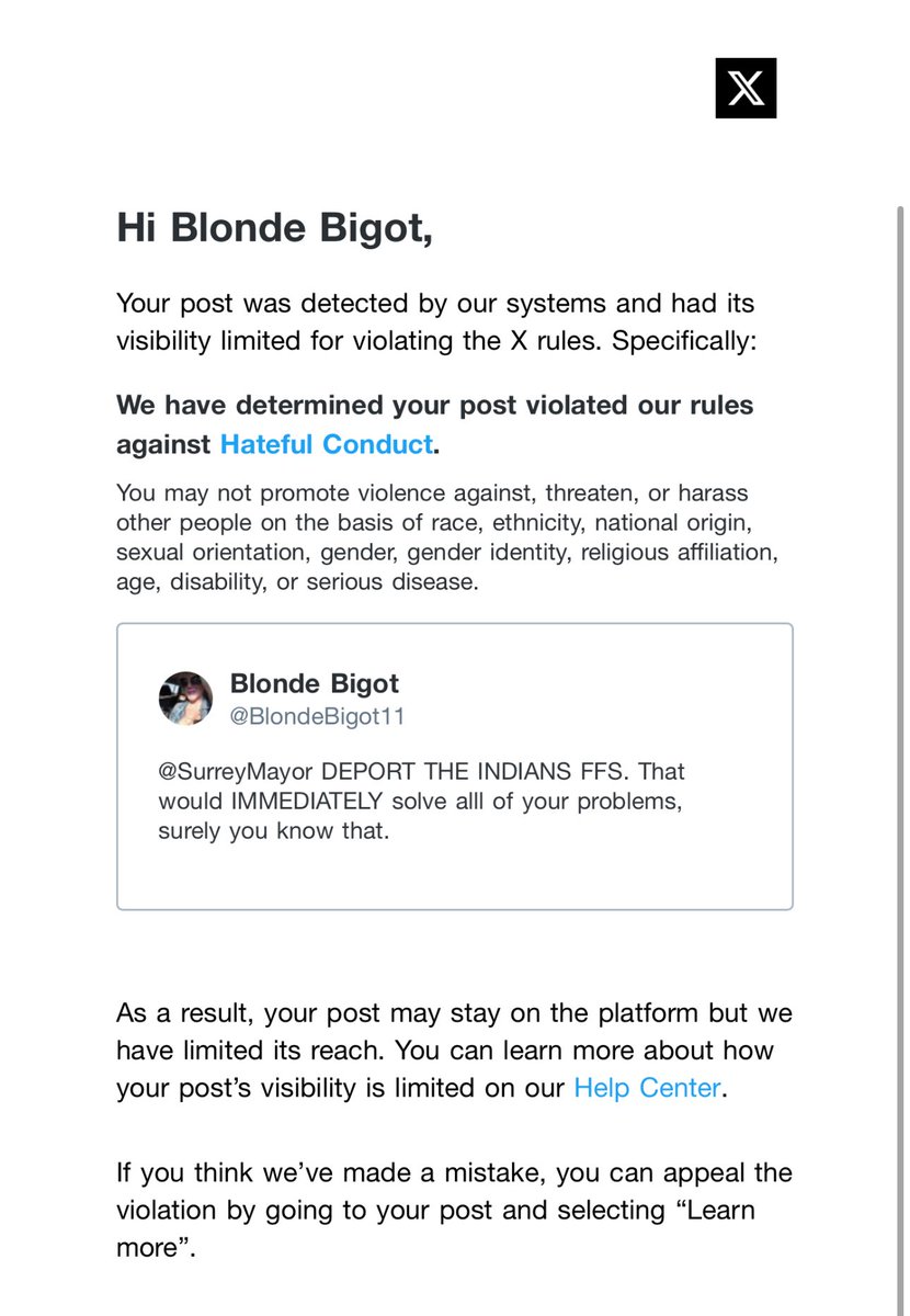 BlondeBigot11's tweet photo. How the fuck is this hateful conduct? https://t.co/NVzEh2cSne