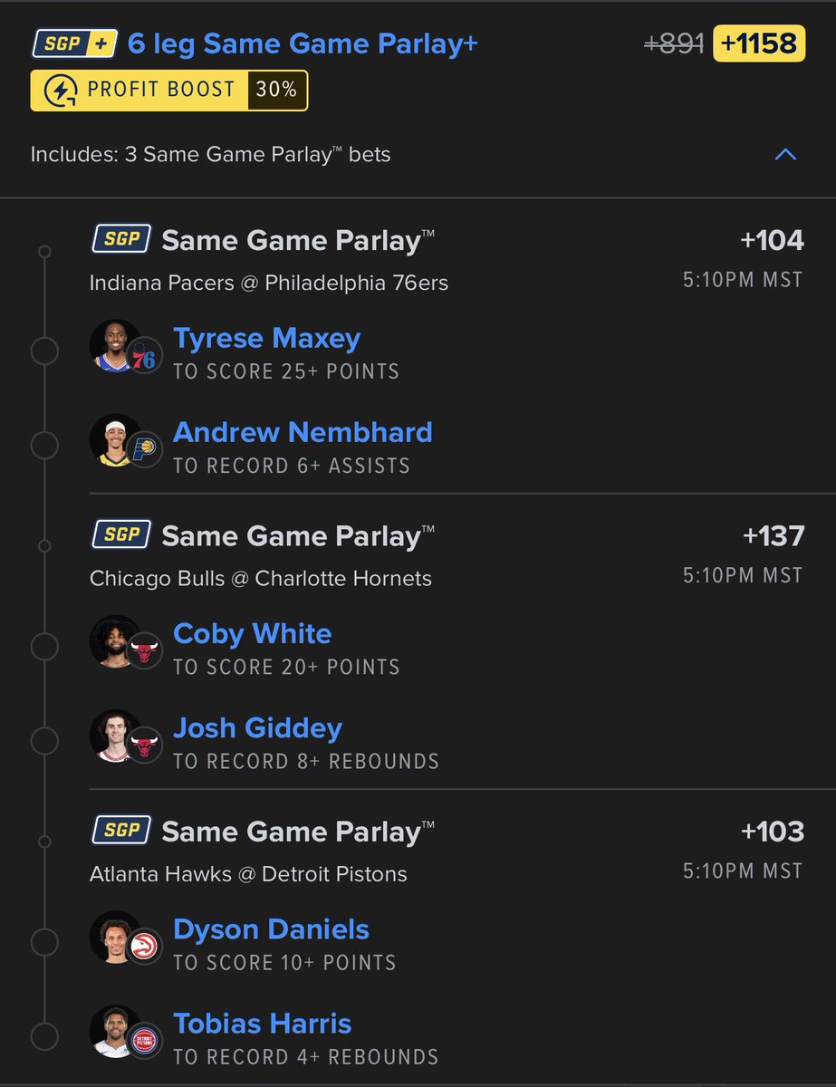 NBA Lay OTD. Sending 4 people $25 who like this post. We’re due for a banger.