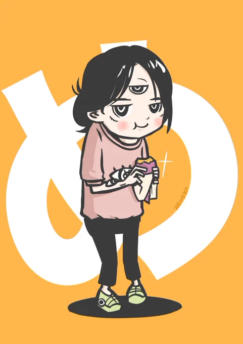 11月④ 11/12〜11/15 子牛を乗せて市場まで おイモ大好き多眼ちゃん タルタルソース こんぶちゃん #先月描いた絵を晒そう #DailyDrawing #オリジナルイラスト