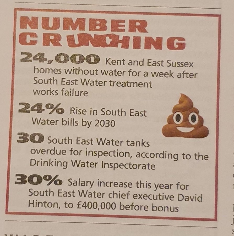 GerryHassan's tweet image. When Tories &amp;amp; the Tufton Street think-tank mafia say that water privatisation in England has worked they are not wrong. It has worked for a very select few: the people it was meant to. But not the public. HT #PrivateEye