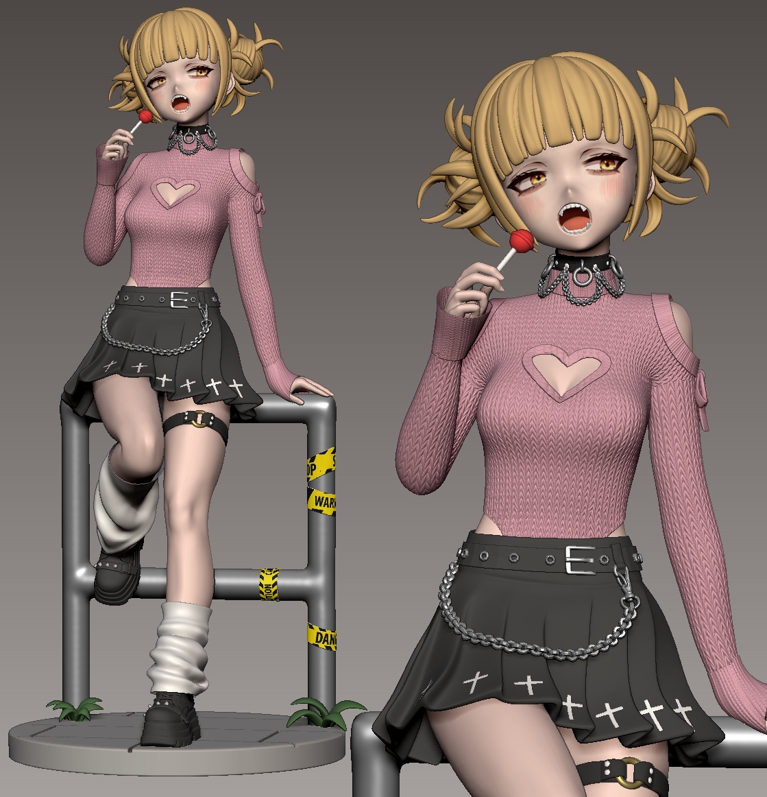 ukupalua's tweet photo. Himiko Toga casual outfit 🔪🩸
(work in progress) https://t.co/PYAfIItMFn