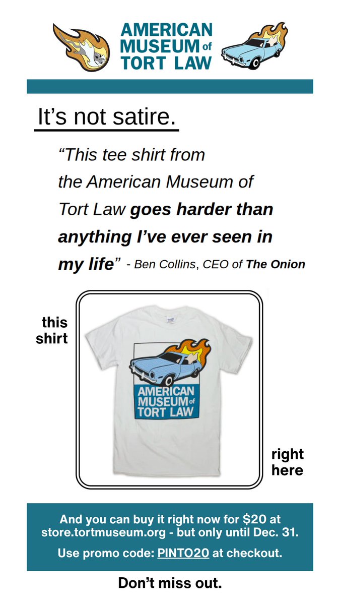 American Museum of Tort Law tweet media