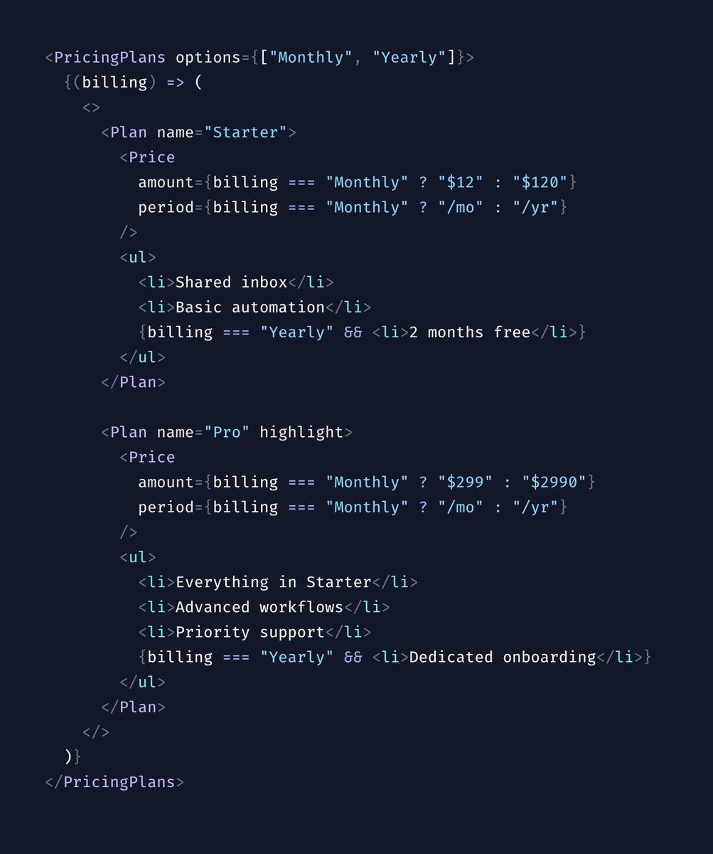 Realmente desearía que API como esta fueran compatibles con los componentes de React Server...
Sin interactividad, sin