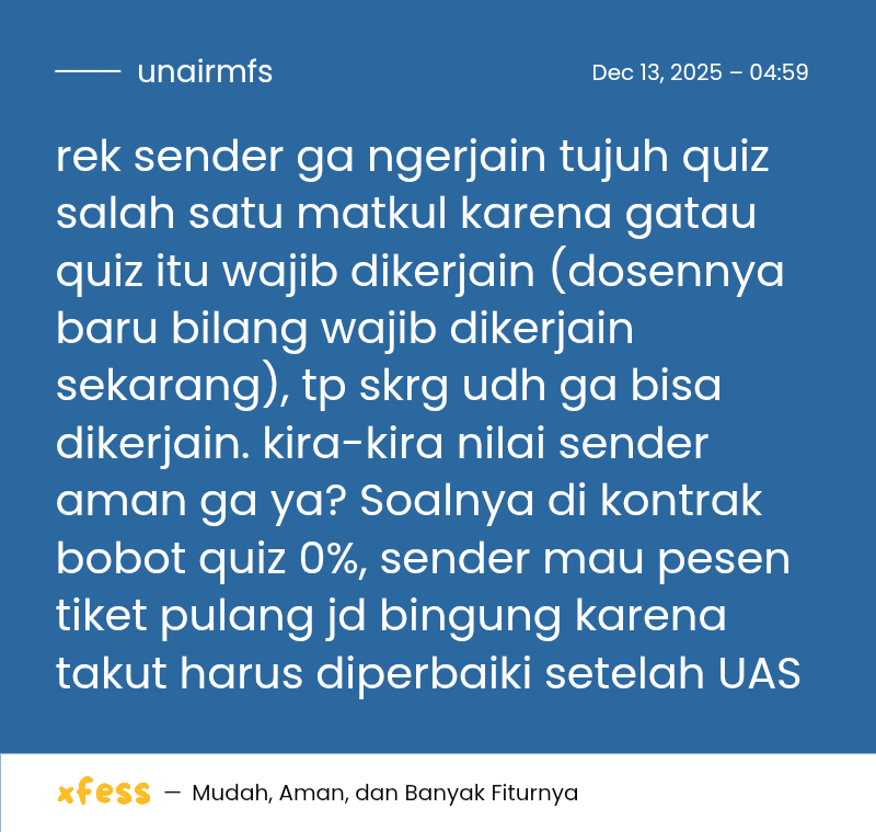 UNAIR MENFESS (SEMUA BISA KIRIM MENFESS!) tweet media