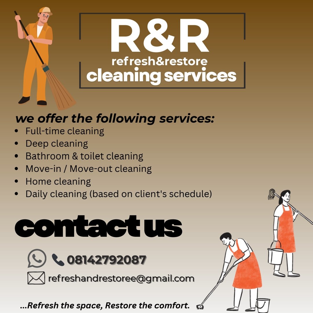 R&R Cleaning Services tweet media